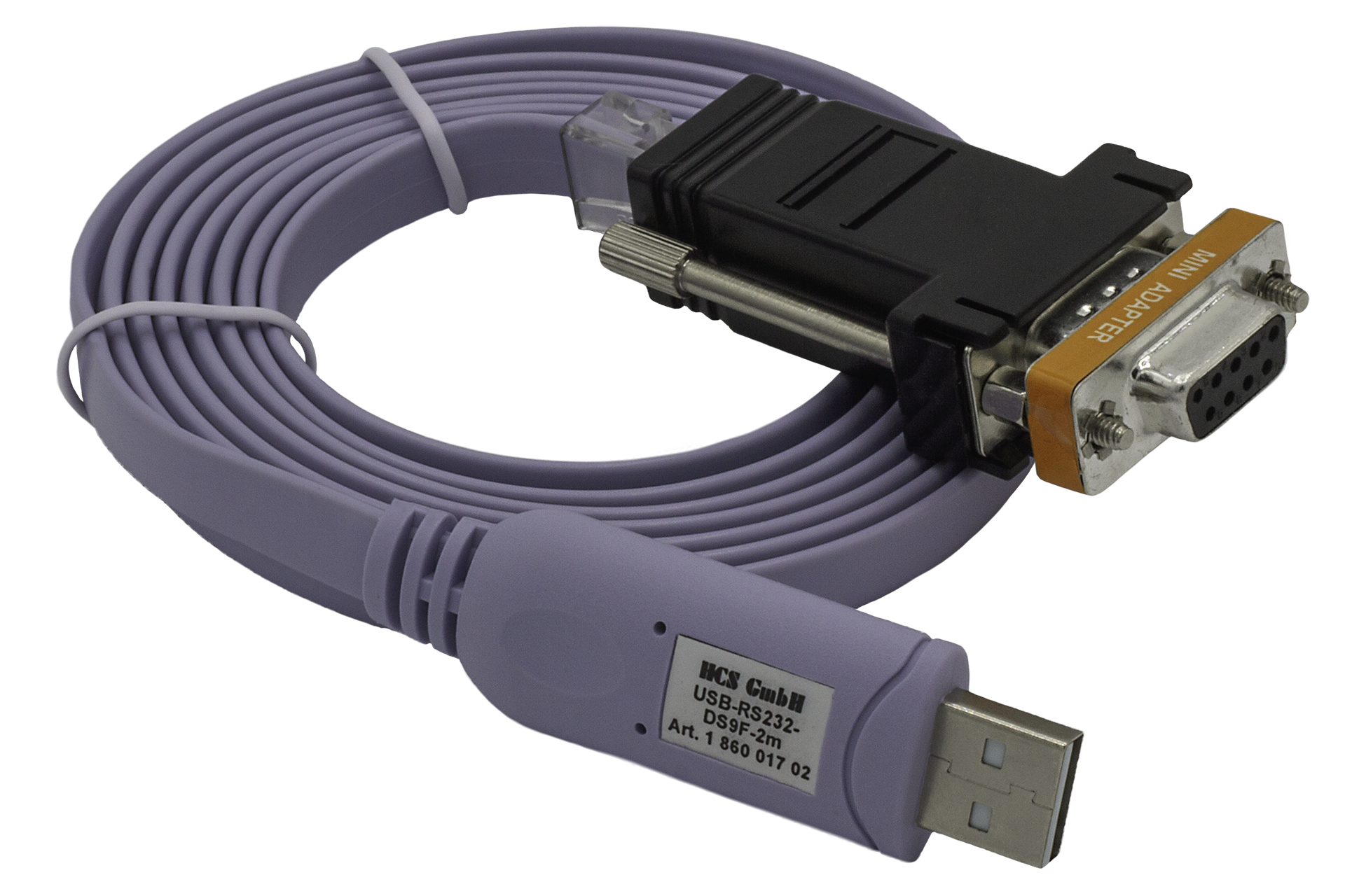 9 USB-RS232-DS9F-2m